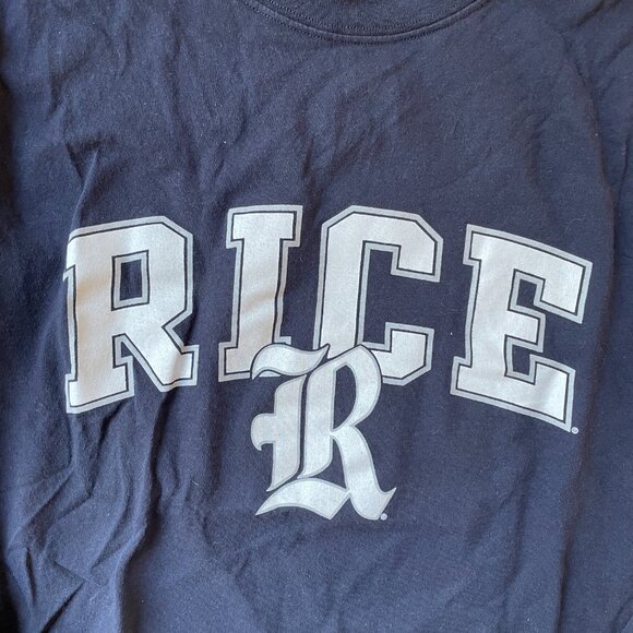 Like NEW Rice University Sz S Long Sleeve Tshirt - Picture 3 of 7